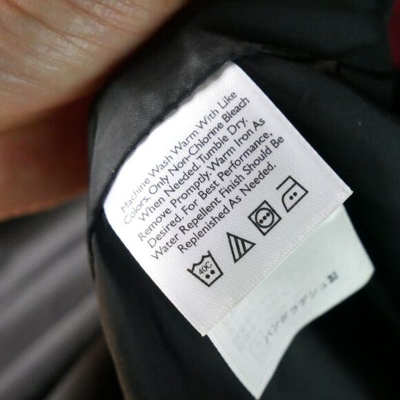 Eddie Bauer WeatherEdge Women’s Size L Coat Fleece Lining Red Removable Hood - Picture 6 of 16